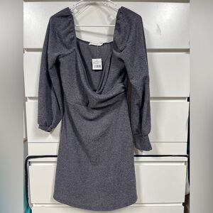 Grey Lush Sweater Dress NWT